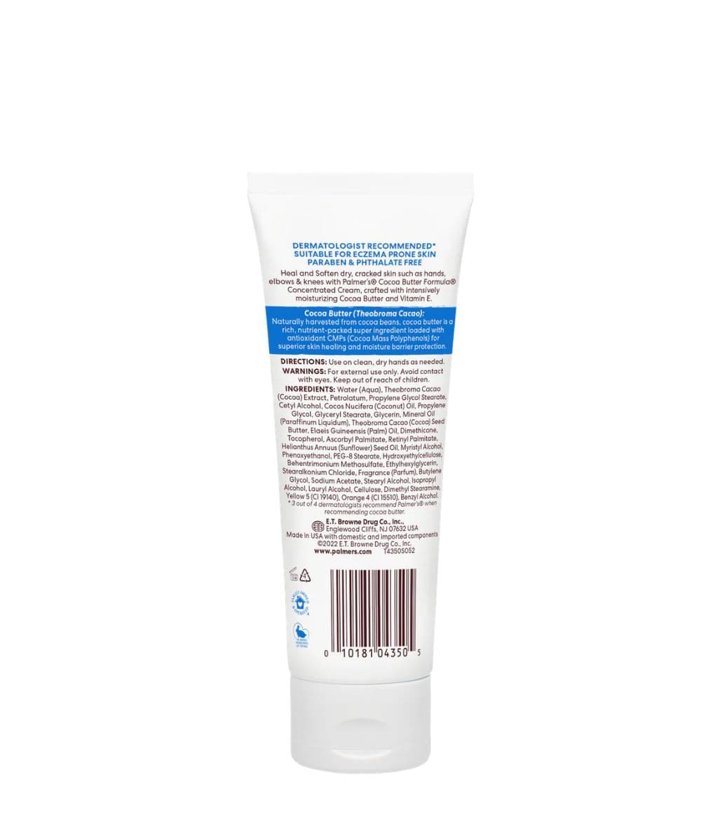 Palmers Heals & Softens Cocoa Butter Concentrated Body Cream 3.75oz, Skin Care - Cloré Beauty
