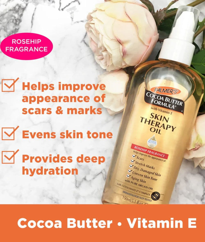 Palmers Cocoa Butter Skin Therapy Oil Rosehip with Vitamin E 5.1oz