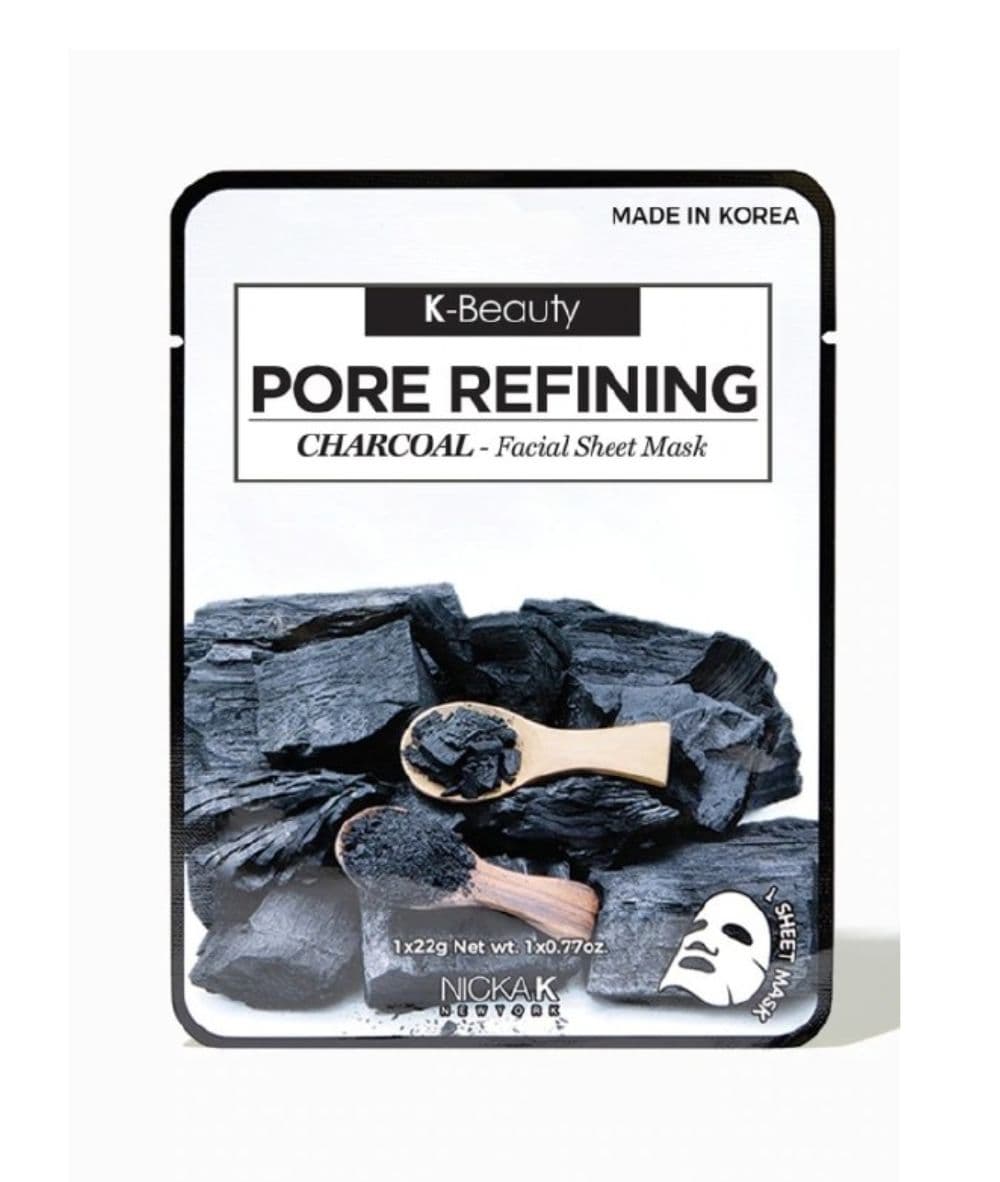 Nicka K Sheet Mask [Charcoal] 