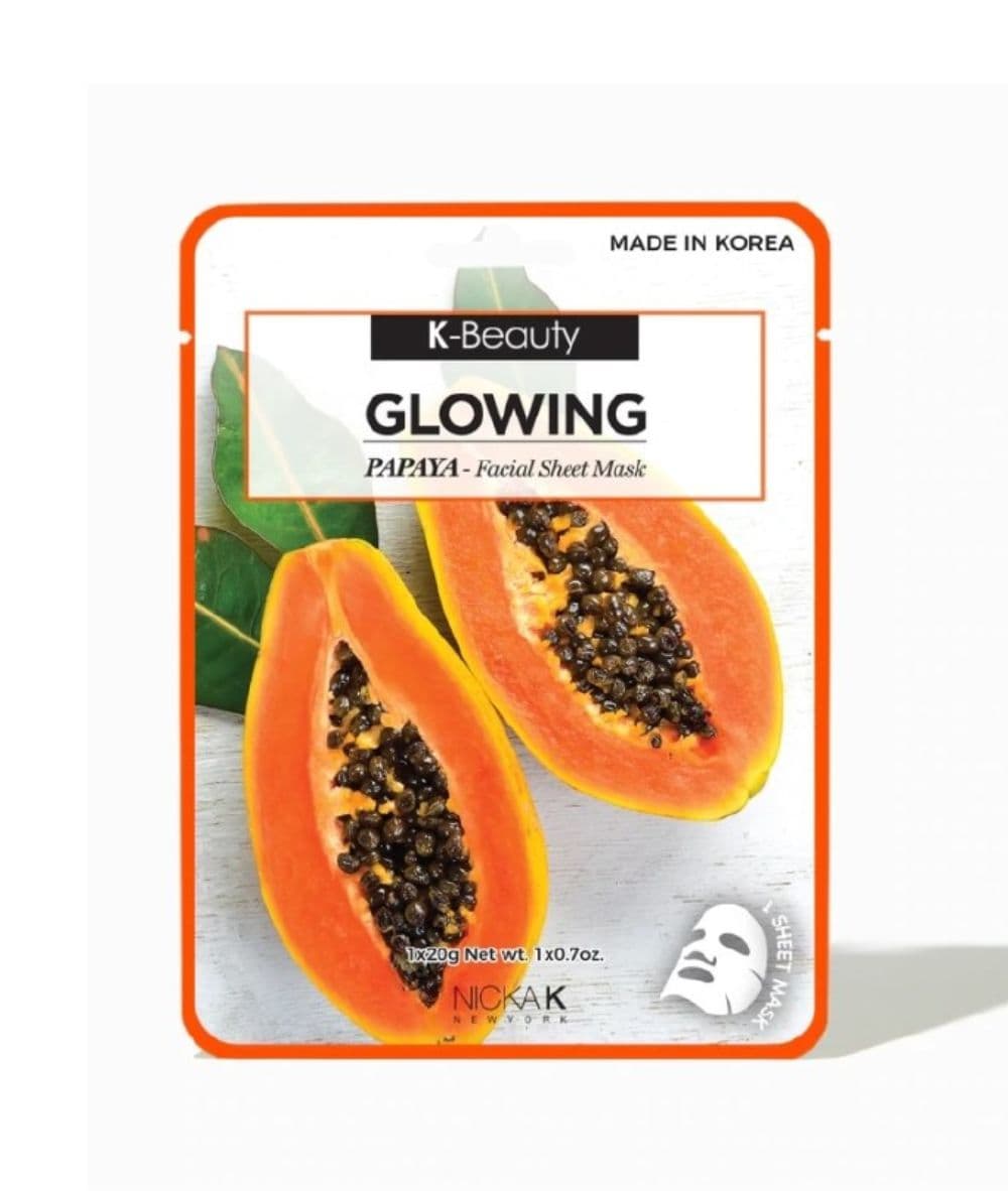 Nicka K K-Beauty Sheet Mask [Papaya] 