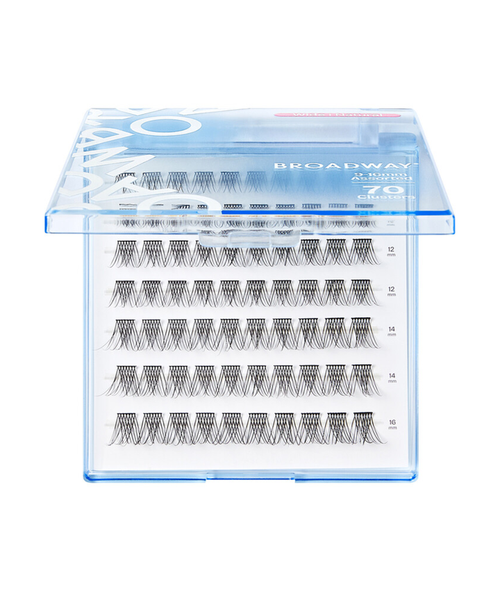 Broadway Natural DIY Cluster Lashes 70-140pcs