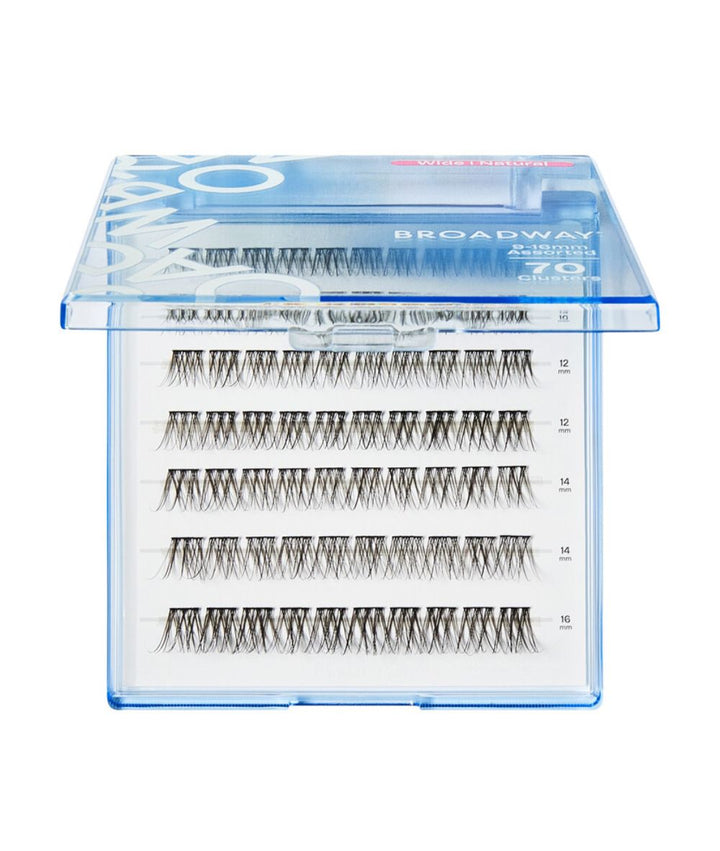 Broadway Natural DIY Cluster Lashes 70-140pcs