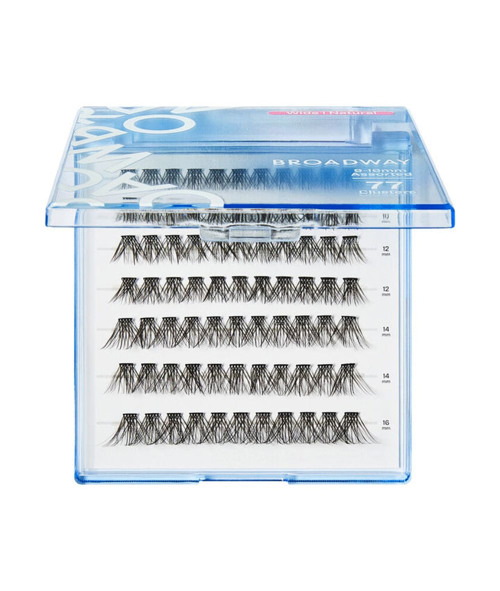 Broadway Natural DIY Cluster Lashes 70-140pcs