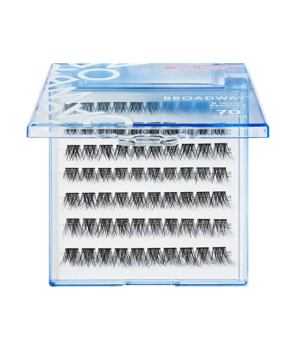 Broadway Natural DIY Cluster Lashes 70-140pcs