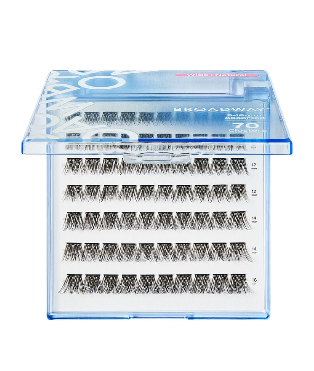 Broadway Natural DIY Cluster Lashes 70-140pcs