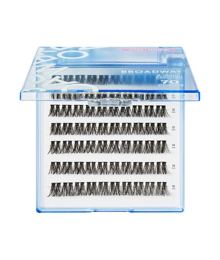 Broadway Natural DIY Cluster Lashes 70-140pcs