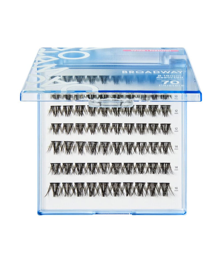 Broadway Natural DIY Cluster Lashes 70-140pcs