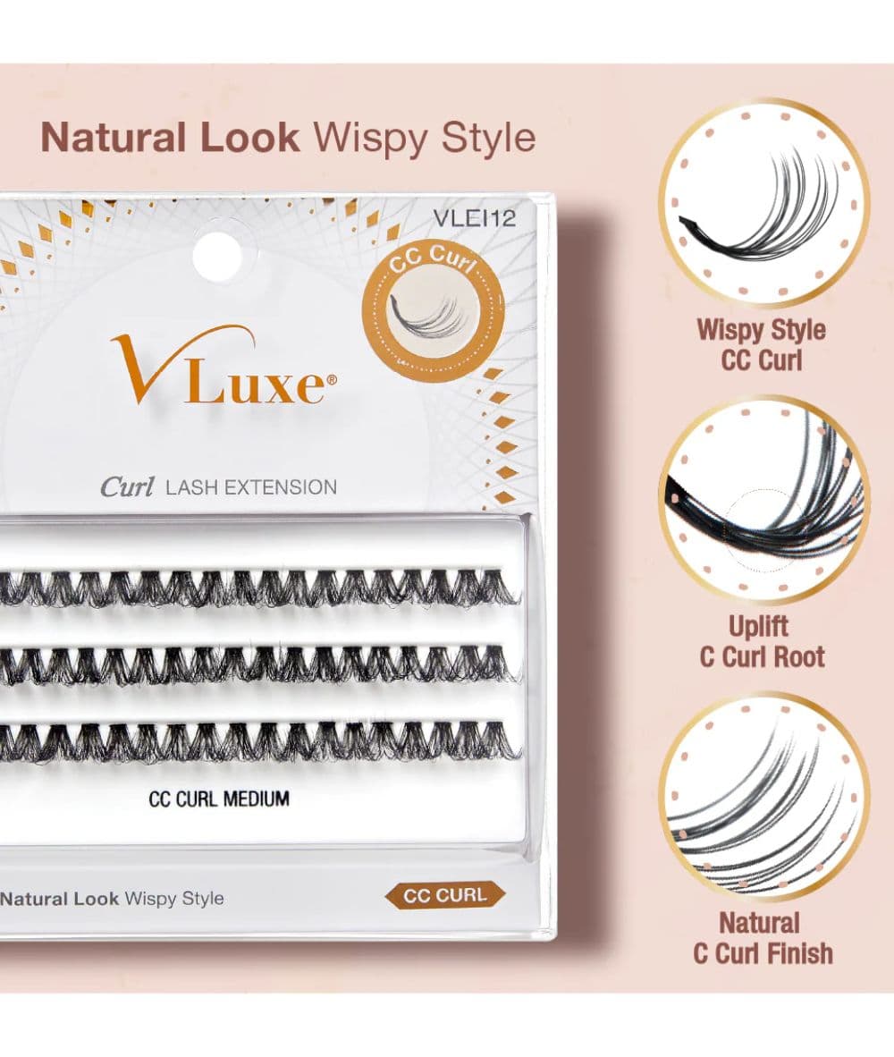 Kiss I-Envy V Luxe Cc Curl Extension Cluster Medium 