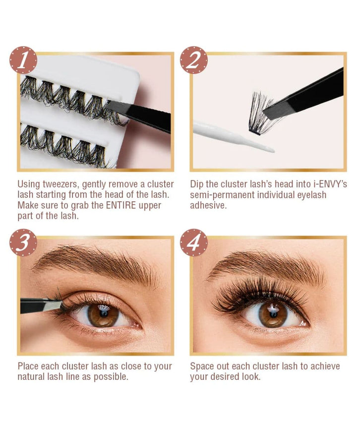 Kiss I-Envy V Luxe Cc Curl Extension Cluster Medium 