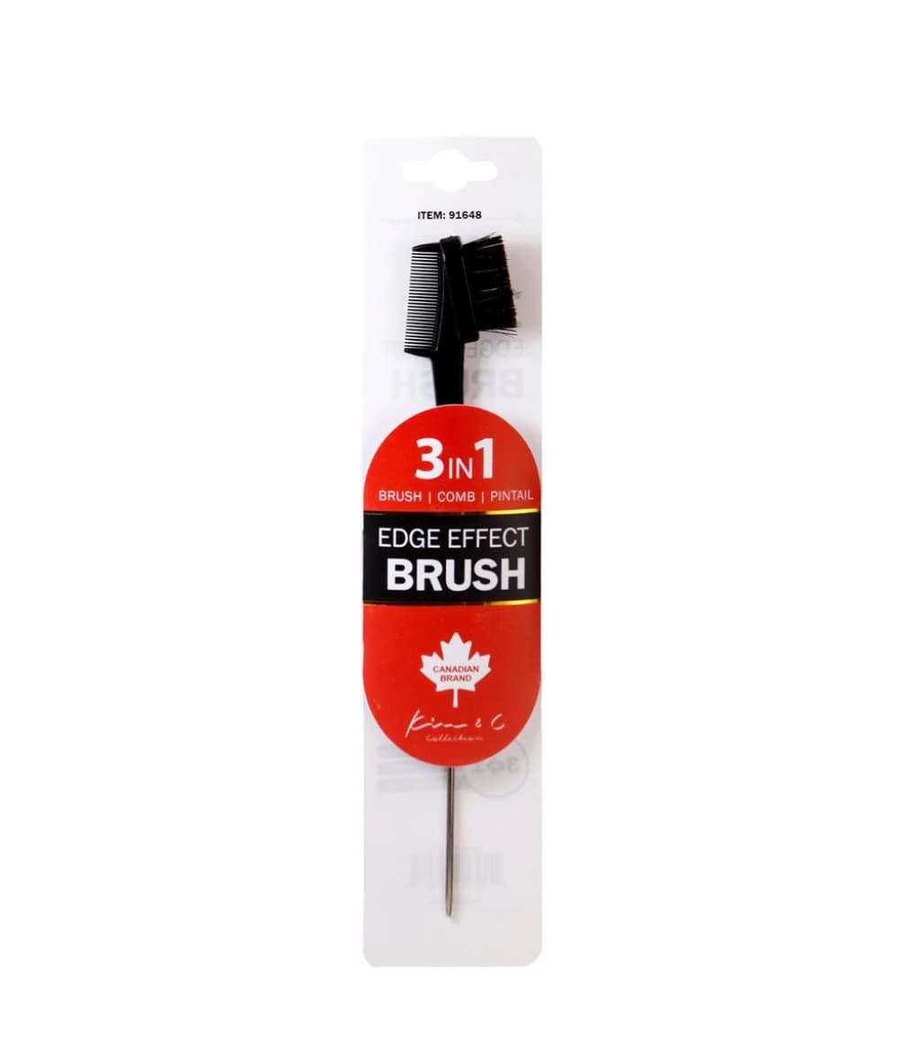 Kim & C 3In1 Edge Effect Brush As91648, Hair Tools - Cloré Beauty