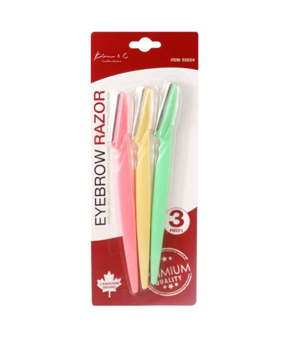 Kim&amp;C 3PCS Eyebrow Razor 91654