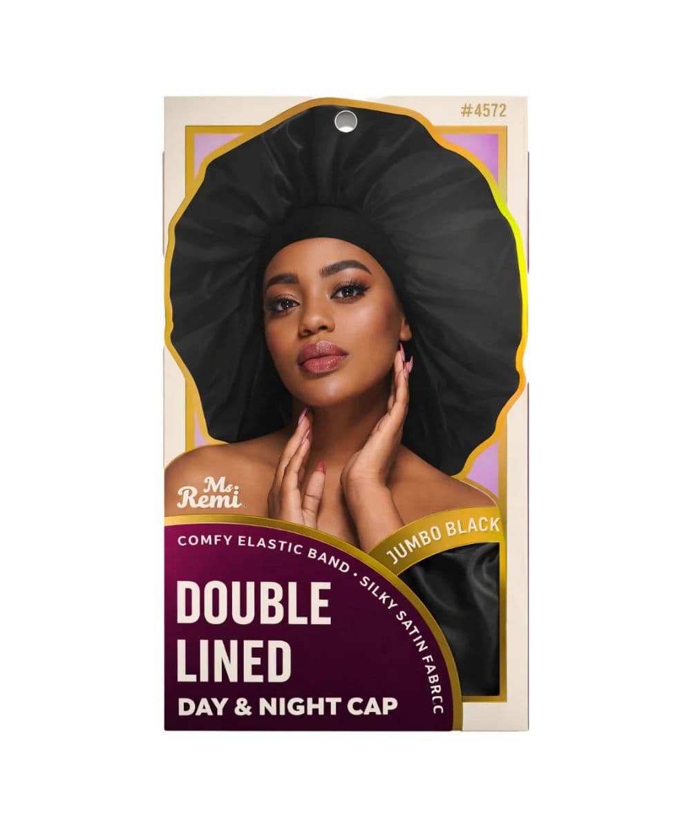 Annie Ms Remi Double Lined Day &amp; Night Cap Jumbo Black 