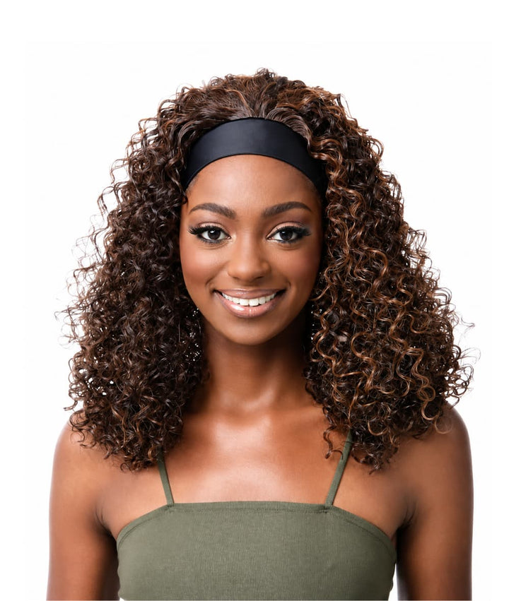 Nutique Headband Wig- Curly