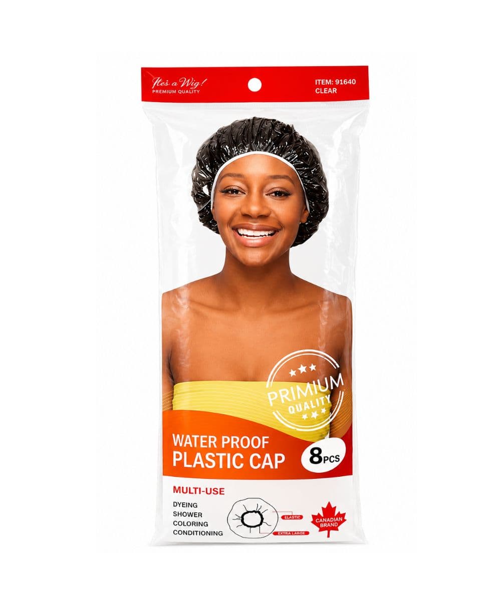 Kim&amp;C Water Proof Plastic Cap 8PCS [Clear] 