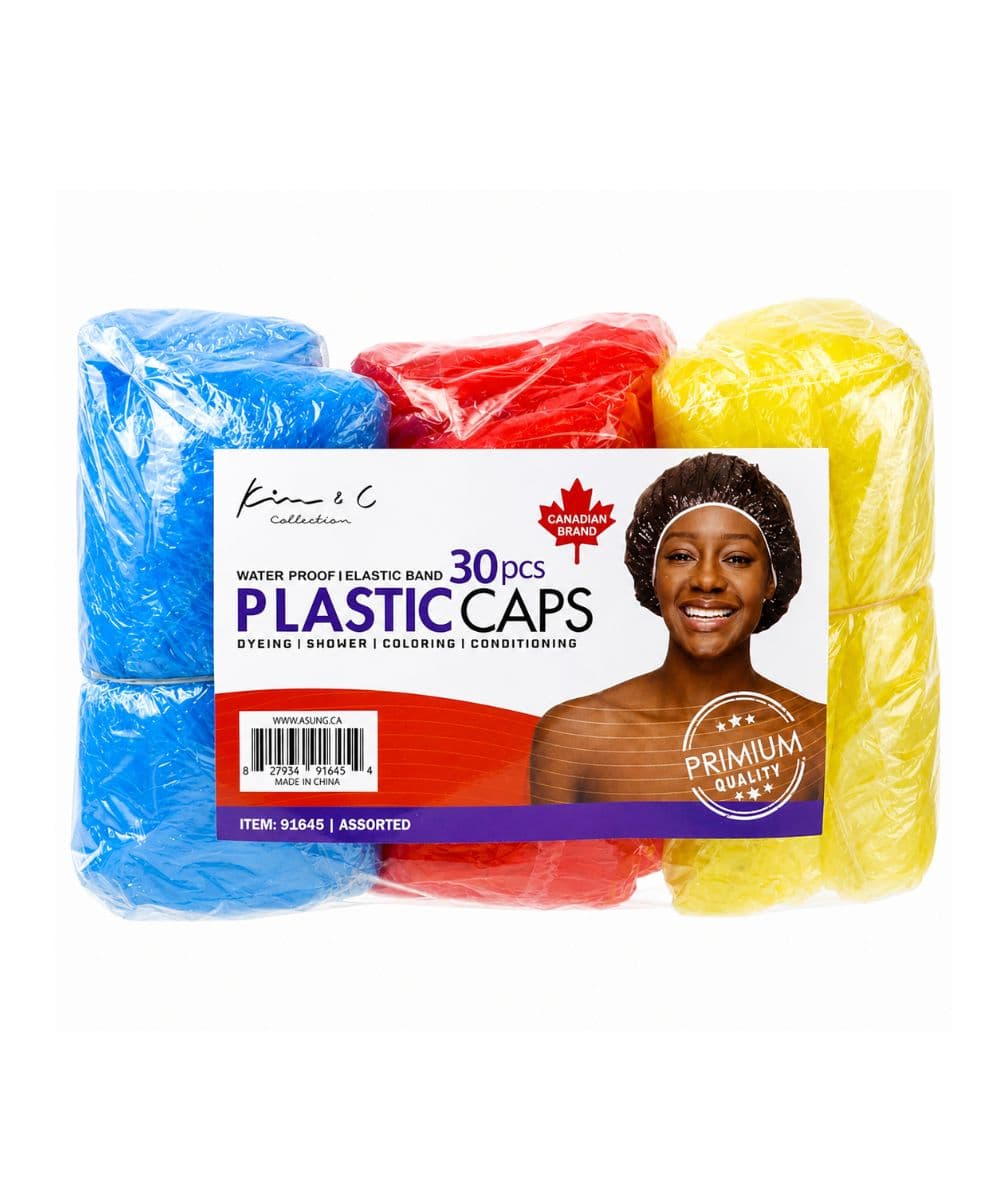Kim&amp;C Water Proof Plastic Cap 30PCS [Assorted] 