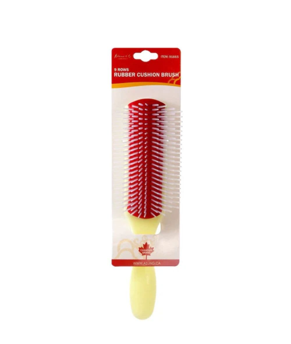Kim&amp;C 9 Rows Rubber Cushion Brush 