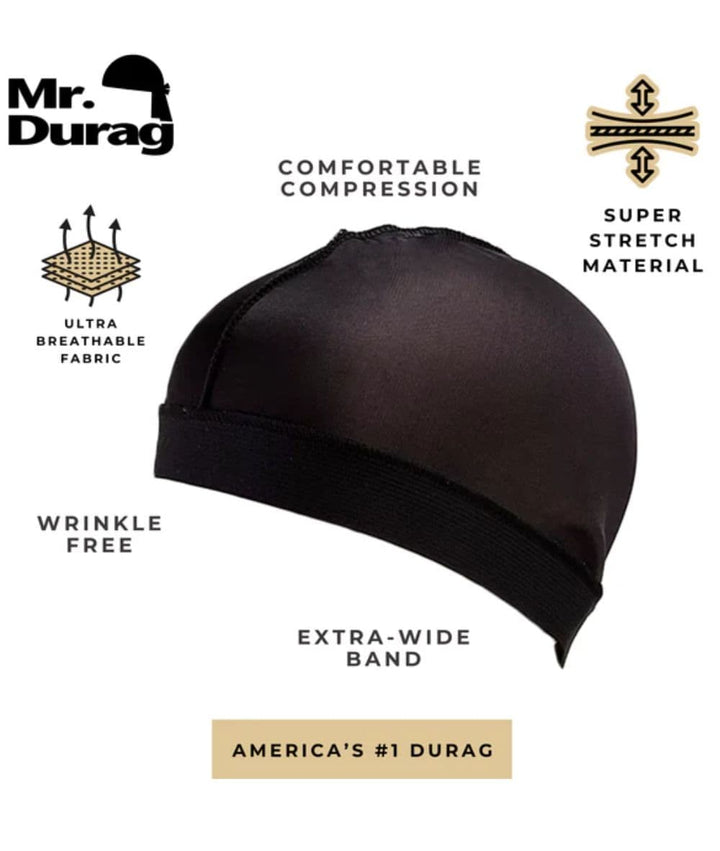 Annie Mr Durag Stocking Wave Cap [Black] 