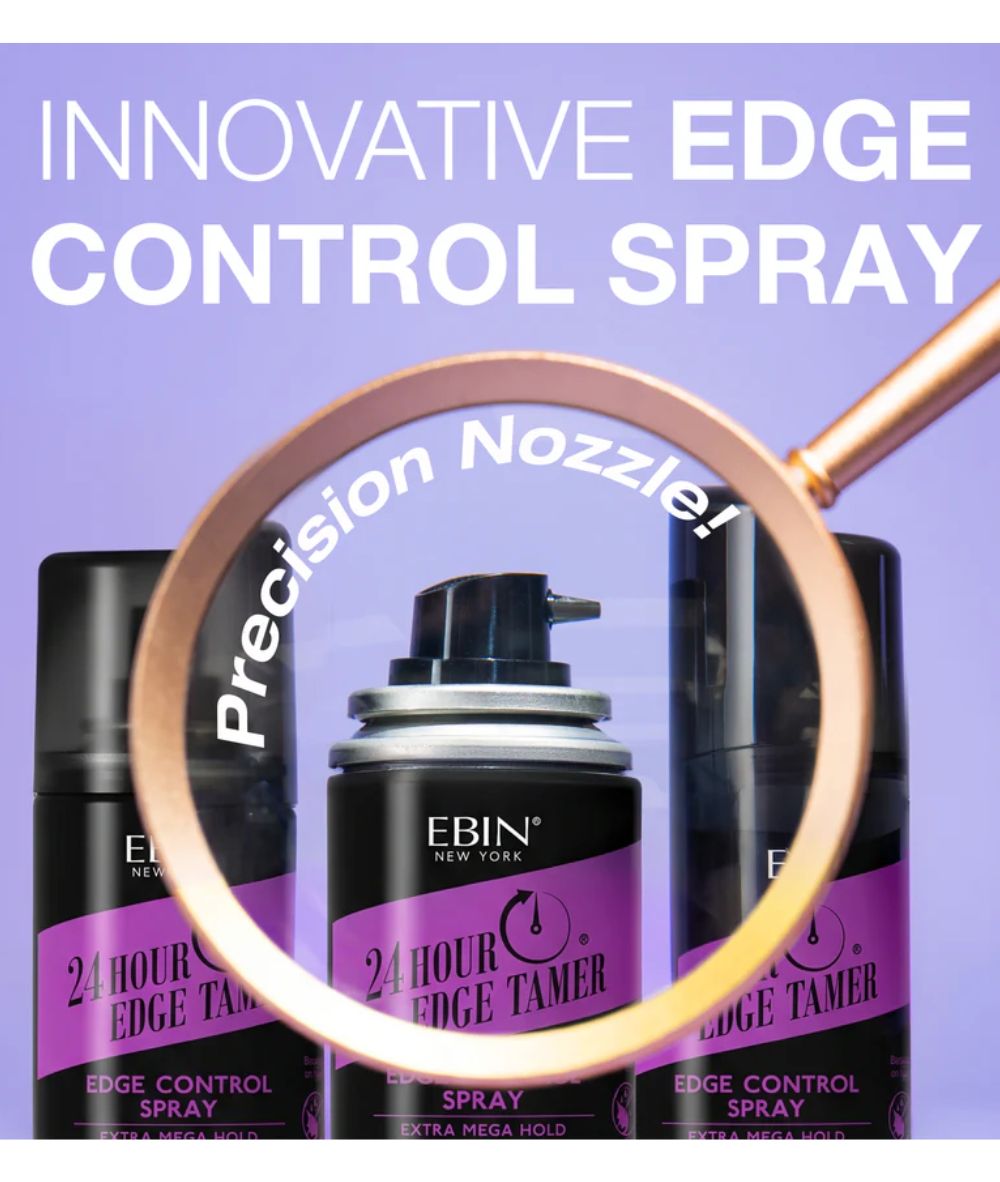 Ebin New York 24Hr Edge Tamer Edge Control Spray [Extra Mega Hold]