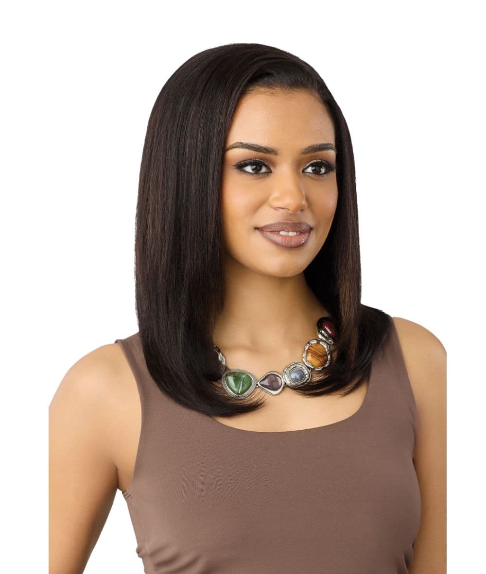 Outre EverRoot Human Hair Yaki Straight 18"