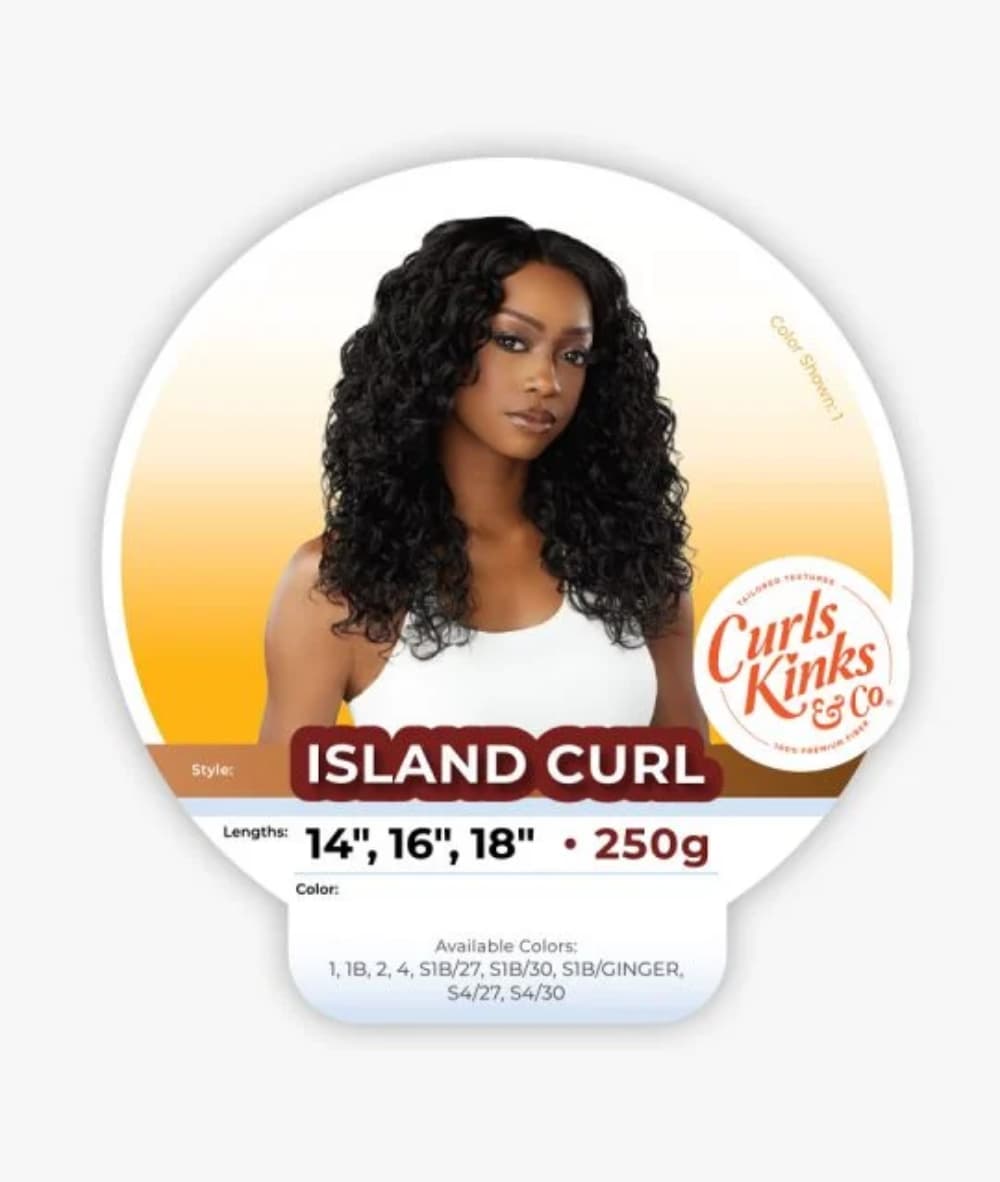 Sensationnel Curls Kinks &amp; Co. Bundle Island Curl 14"16"18"