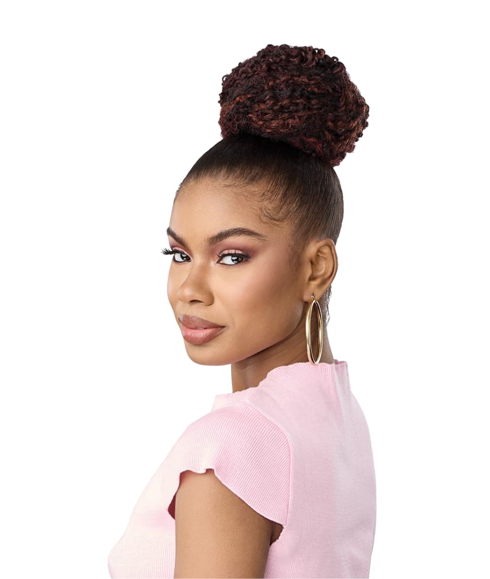 Outre Pretty Quick Bun Natural Curly Bun