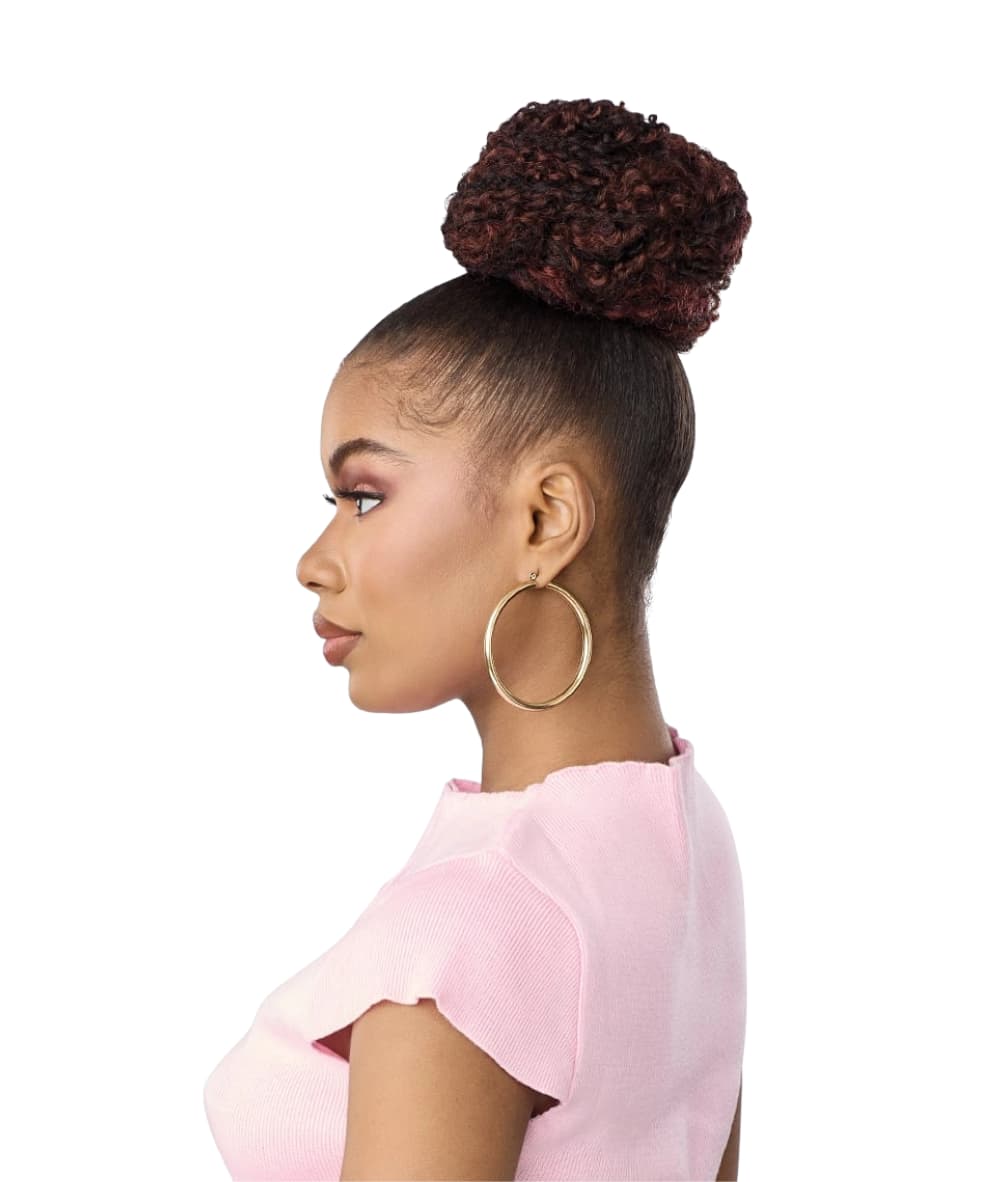 Outre Pretty Quick Bun Natural Curly Bun