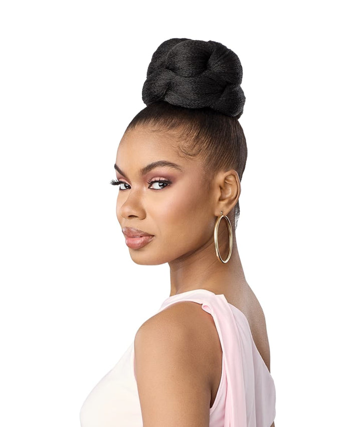 Outre Pretty Quick Bun Jumbo Braid Bun