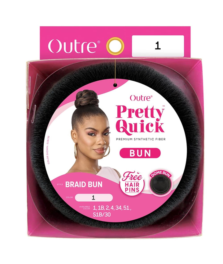 Outre Pretty Quick Bun Braid Bun