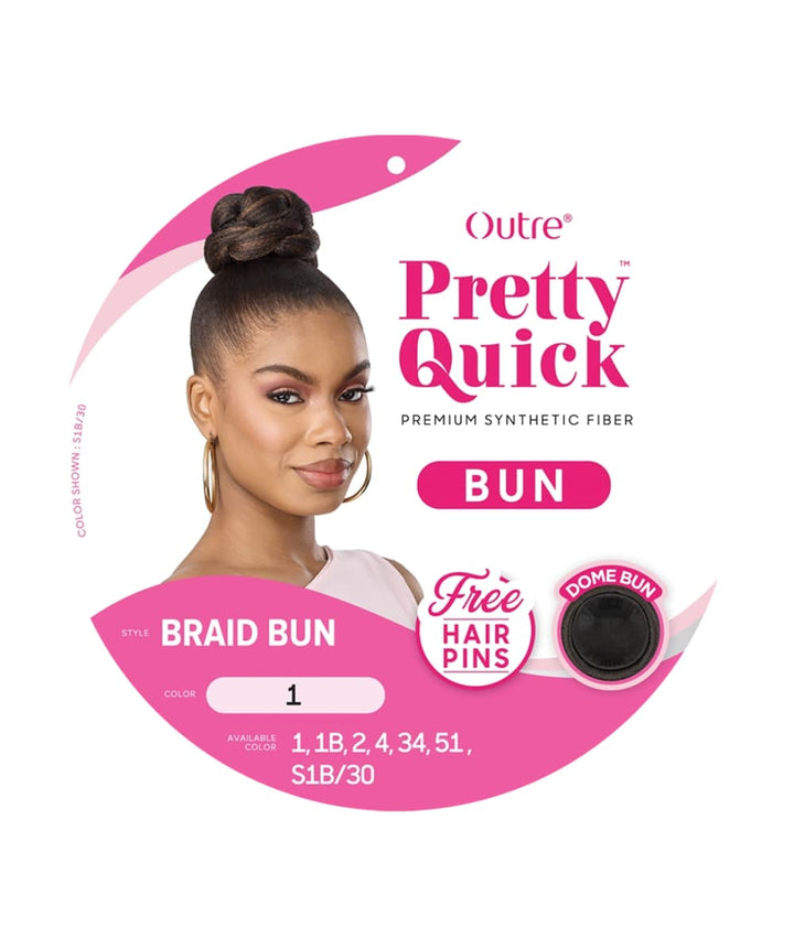 Outre Pretty Quick Bun Braid Bun