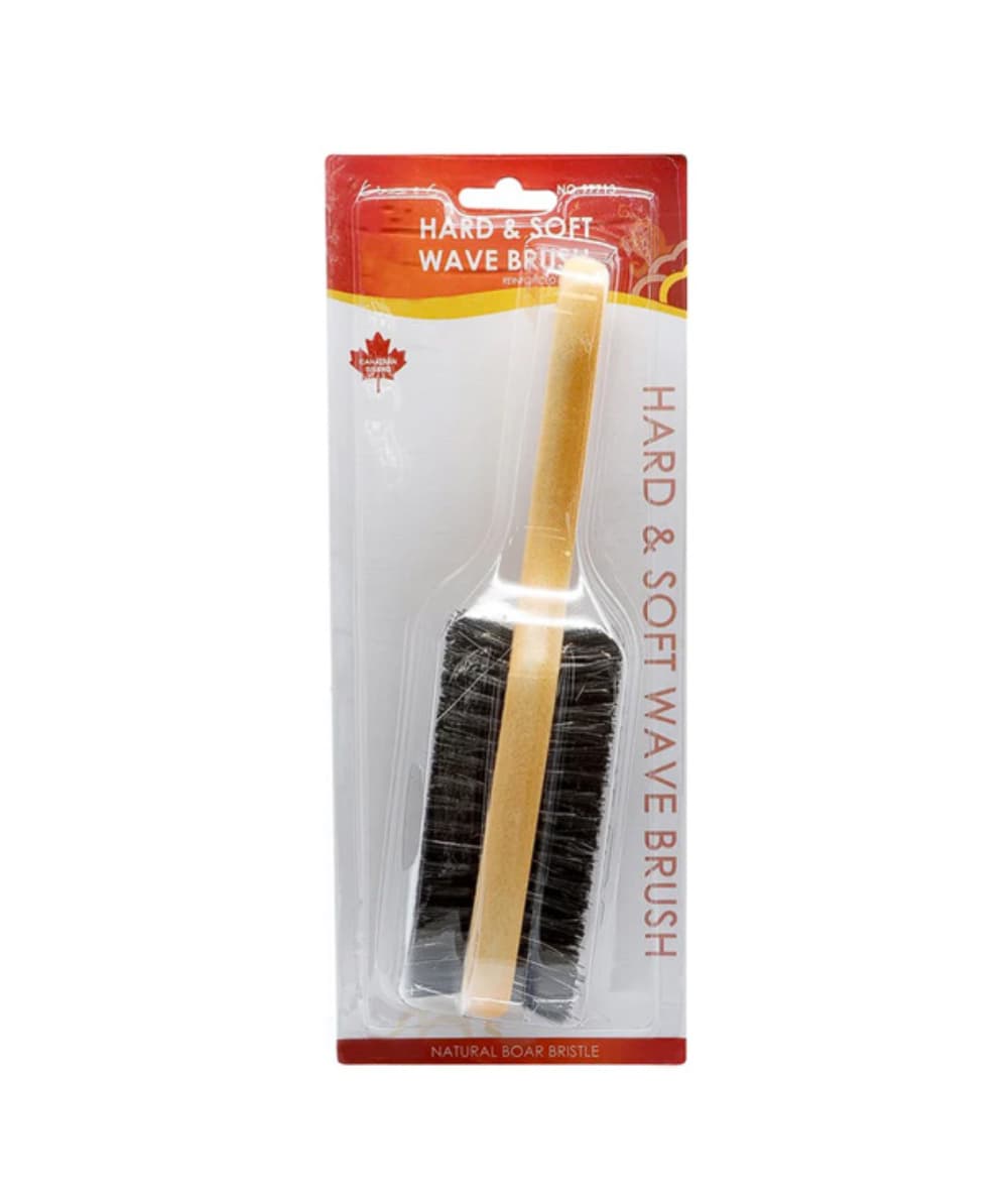 Km&C Hard&Soft Wave Brush #7713, Hair Tools - Cloré Beauty