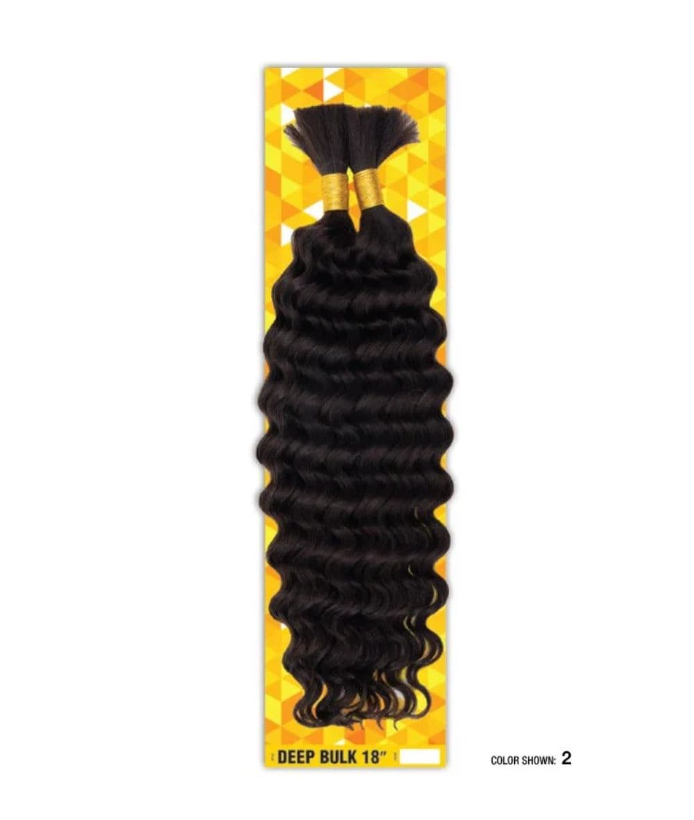 Shake-N-Go Freetress 100% Human Hair Deep Bulk 18"