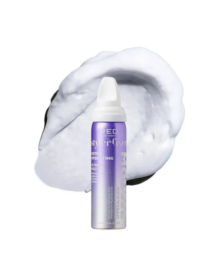 Red By Kiss Frizz Control Setting Mousse For Braid And Curls 2oz