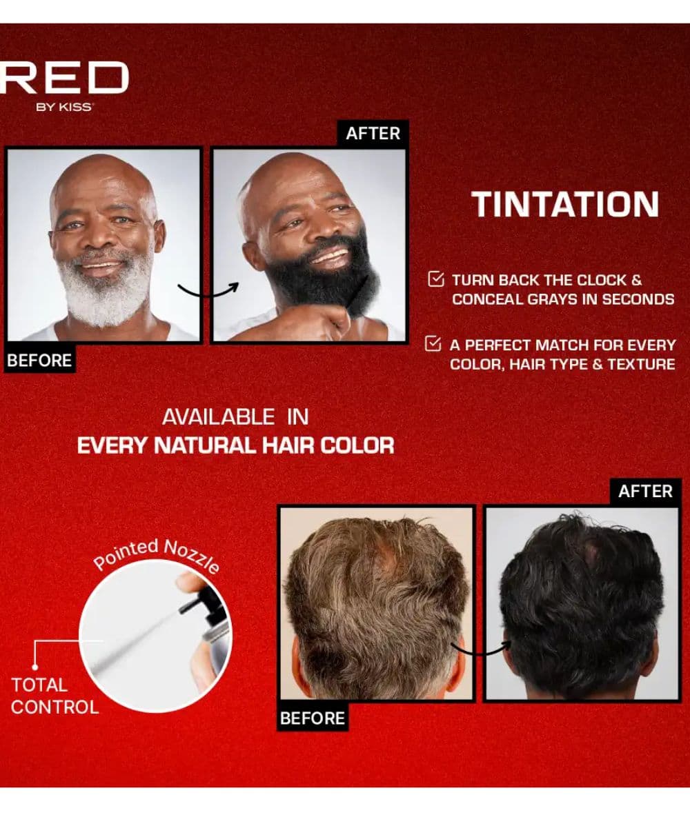 Kiss Tintation Temporary Hair Color Spray Large 