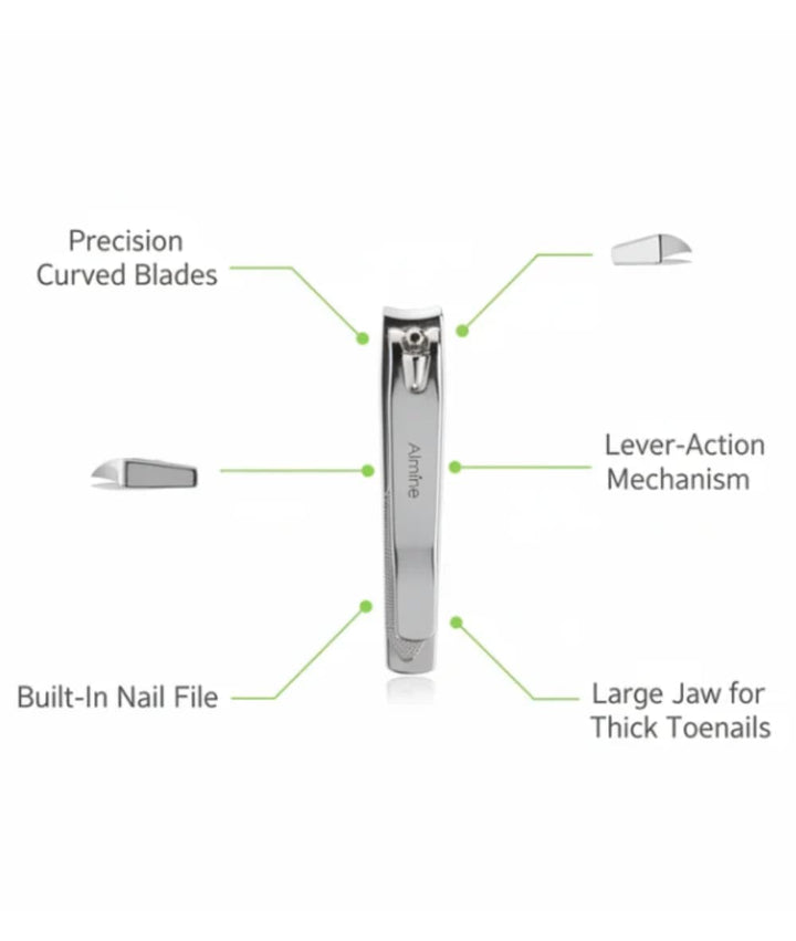 Almine Toenail Clipper with File Large 