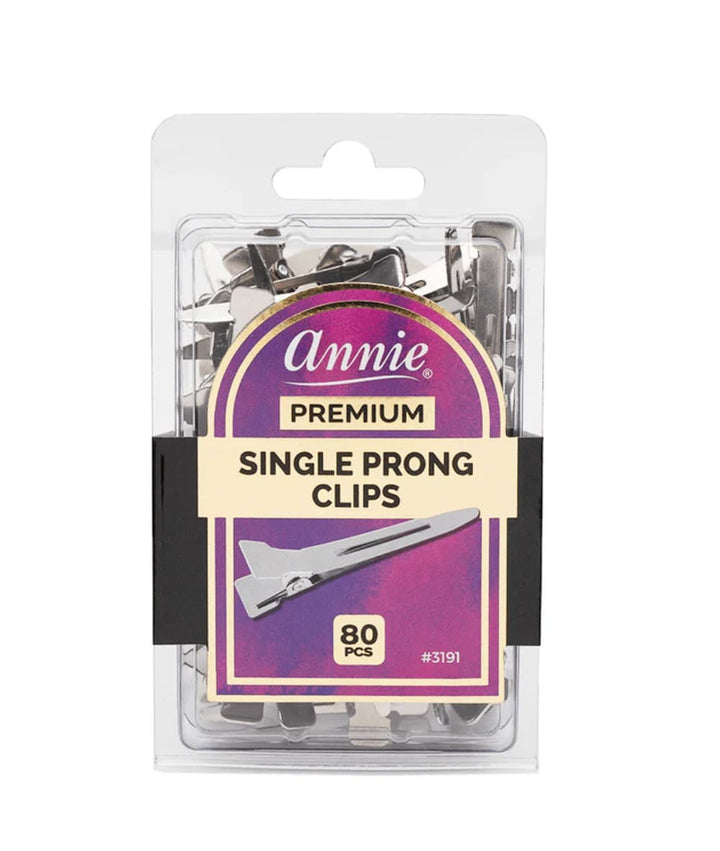 Annie Single Prong Clips 80PCS 