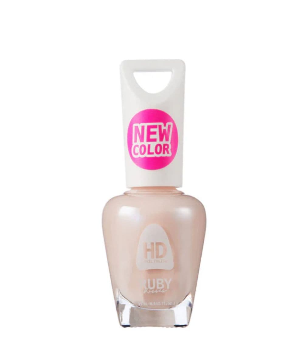 Ruby Kisses Hd Nail Polish [Milky White] 