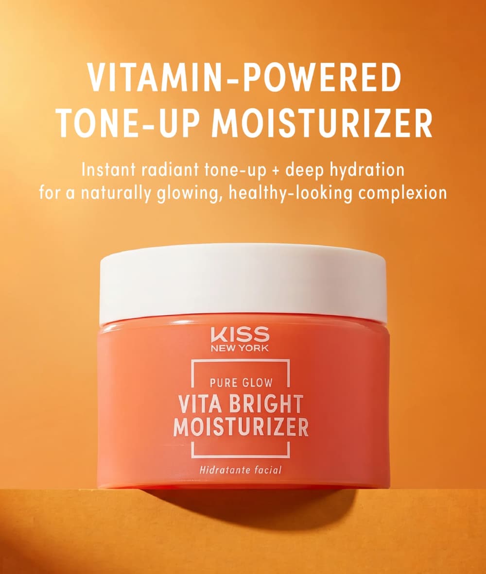 Kiss New York VitaBright Moisturizer 120ml 