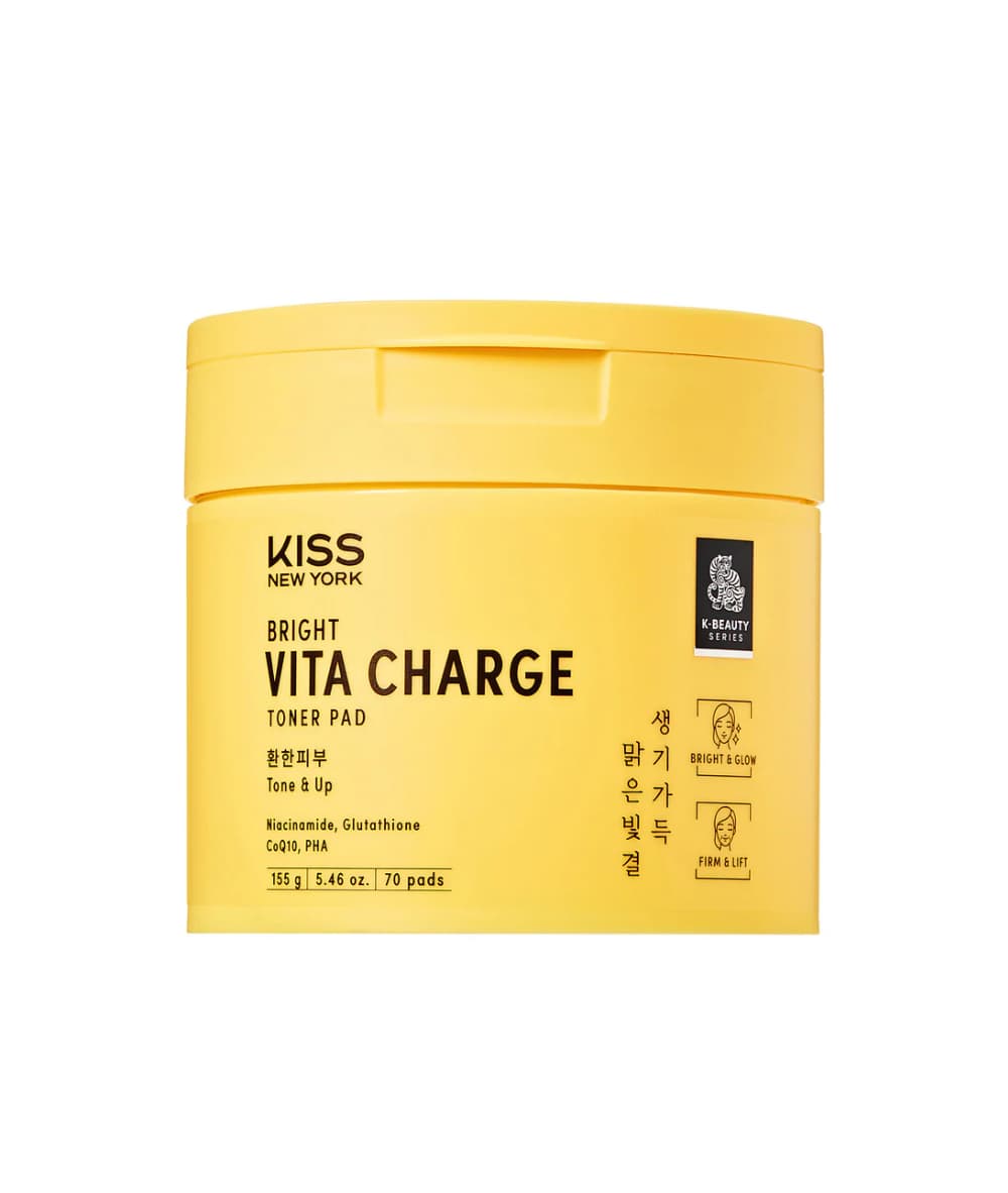 Kiss New York Toner Pads Vita + Glutathione 