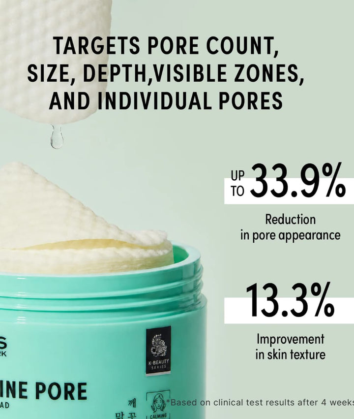 Kiss New York Toner Pads Zero Pore 70pads 