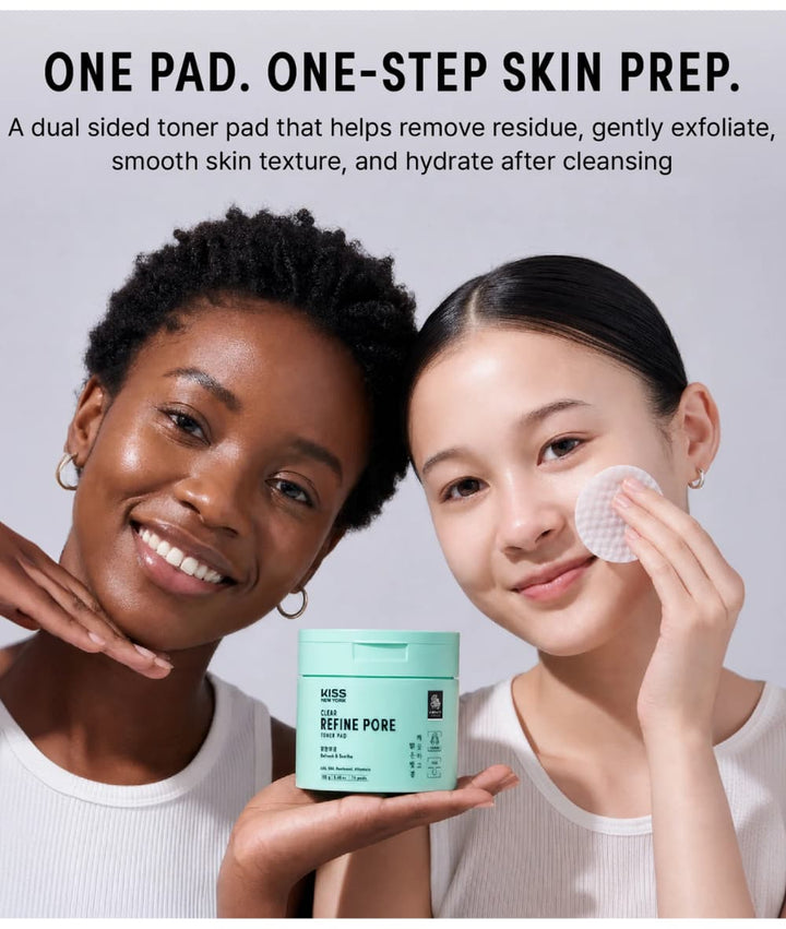 Kiss New York Toner Pads Zero Pore 70pads 