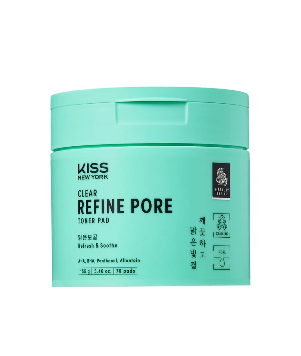 Kiss New York Toner Pads Zero Pore 70pads 