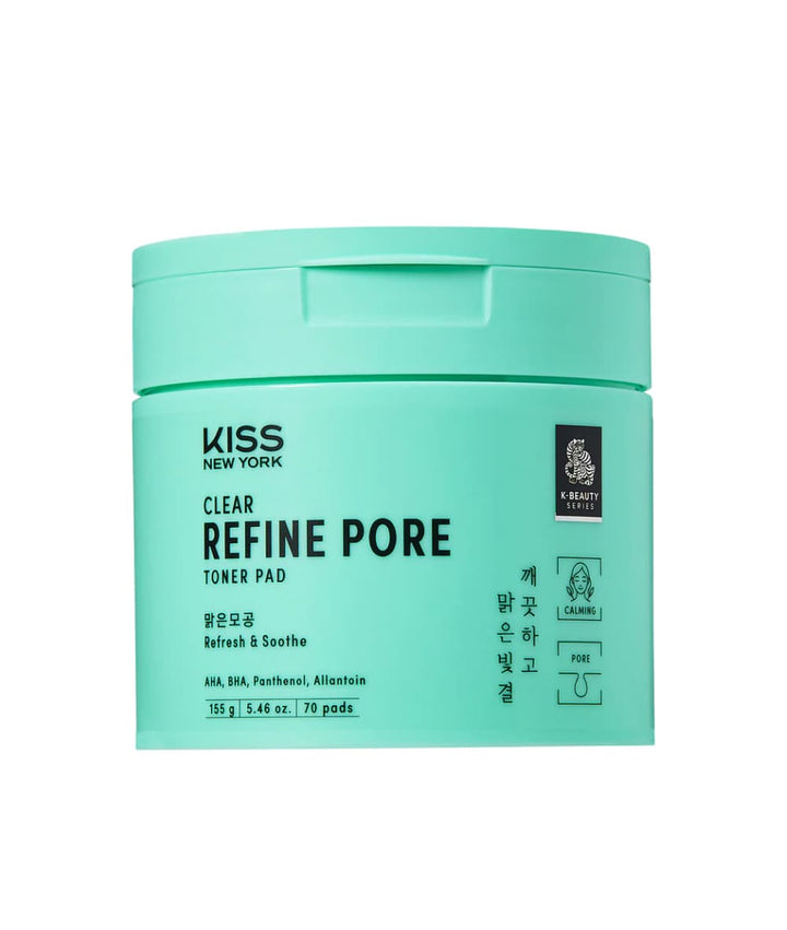 Kiss New York Toner Pads Zero Pore 70pads 