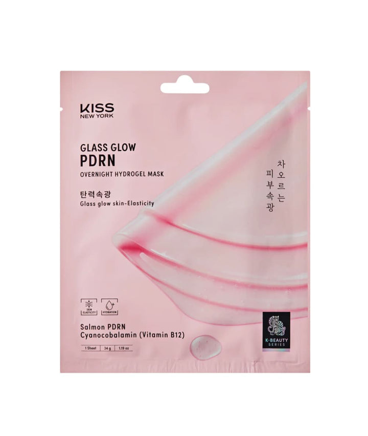 Kiss New York Glass Glow PDRN Overnight Hydrogen Mask 