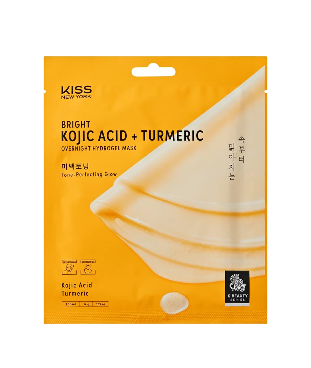 Kiss New York Lift Plus Kojic Acid Turmeric Overnight Hydrogen Mask 