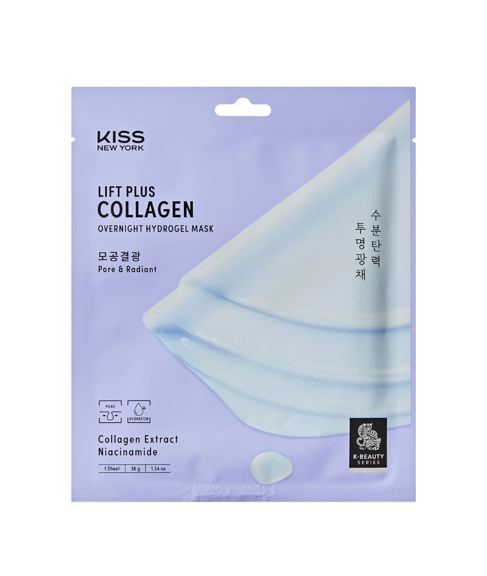 Kiss New York Lift Plus Collagen Overnight Hydrogen Mask 