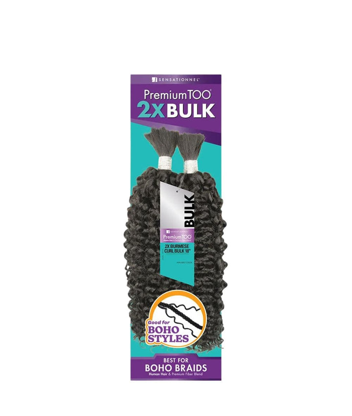 Sensationnel Premium TOO Feather Crochet Burmese Curl 14"