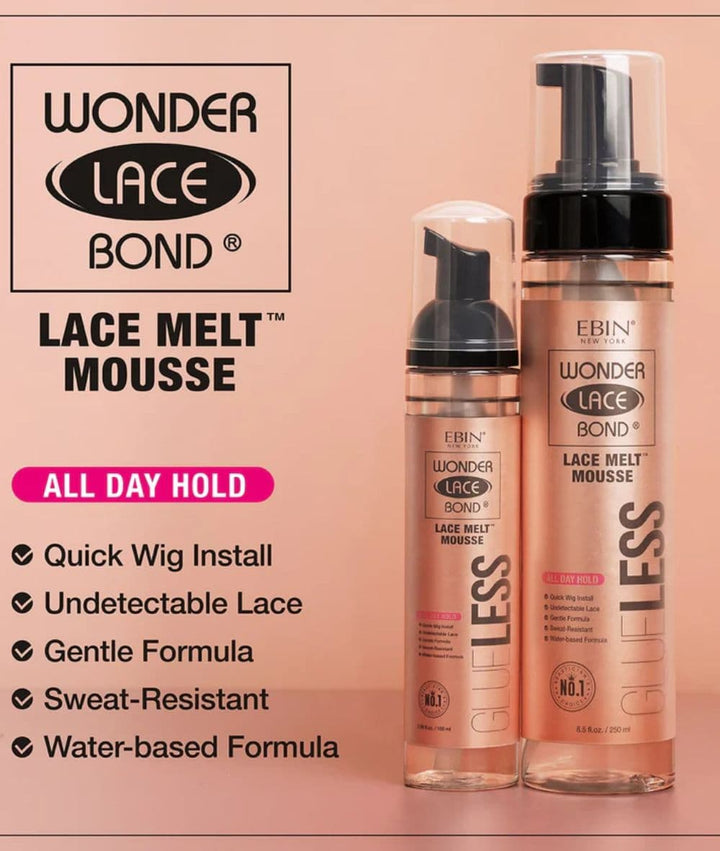 EBIN New York Wonder Lace Bond Glueless Lace Melt Mousse 8.5oz