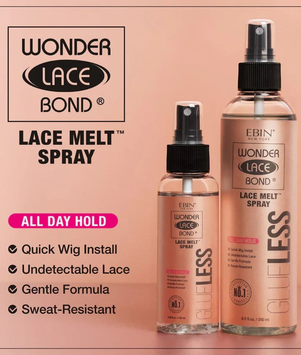 EBIN New York Wonder Lace Bond Glueless Lace Melt Spray 8.5oz
