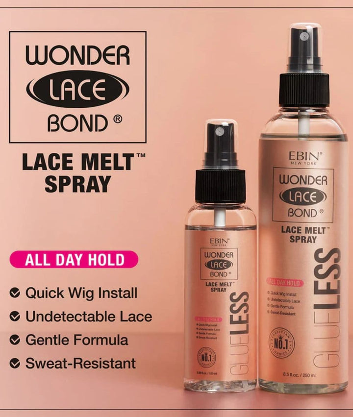 EBIN New York Wonder Lace Bond Glueless Lace Melt Spray 8.5oz