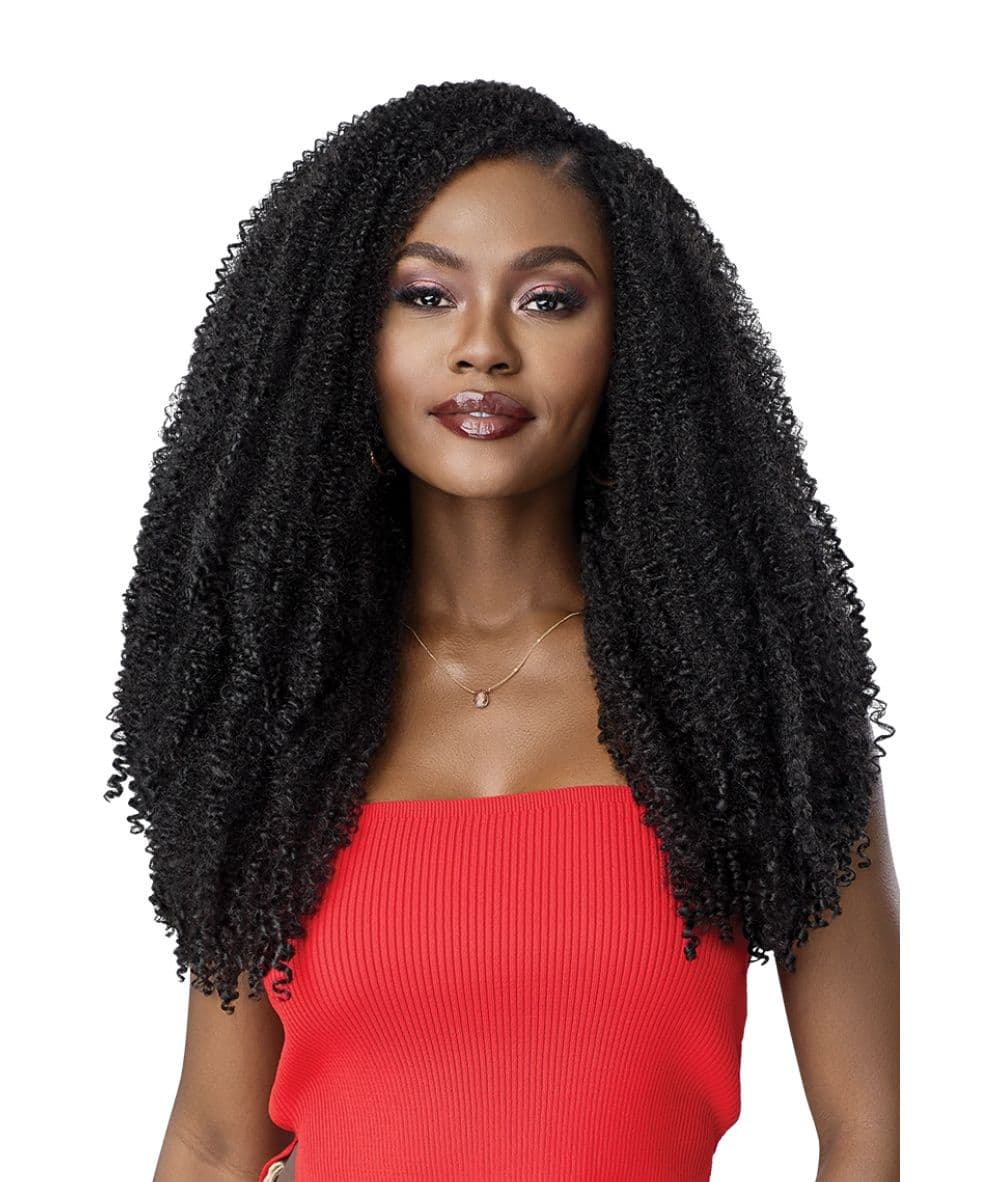 Outre X-pression Twisted Up 3X Type 4 Soft &amp; Natural Frappe 18"